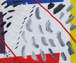 ´Abstrakter Kopf (Urform) nach Alexey von Jawlensky´