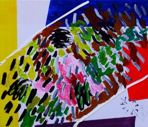 ´Abstrakter Kopf (Frost) nach Alexey von Jawlensky´