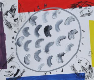 ´Mystischer Kopf (junges Mädchen) nach Alexey von Jawlensky´