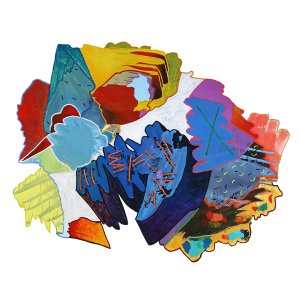 underneath all the blue (crossed out)