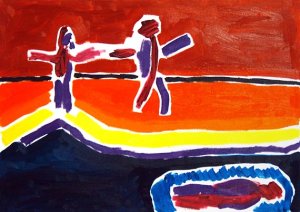 ´Absturz mit drei VI´