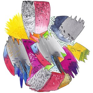 like a comet - velvety crashing into a pond