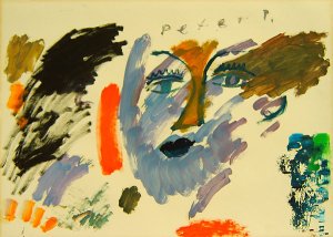 ´Pinselauswaschbild ´