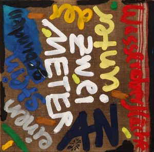 ´Zwei Meter Unter Der Wasseroberflaeche An Einen Stein Gebunden´