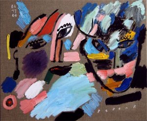 ´zwei Koepfe (dunkles Bild) ´