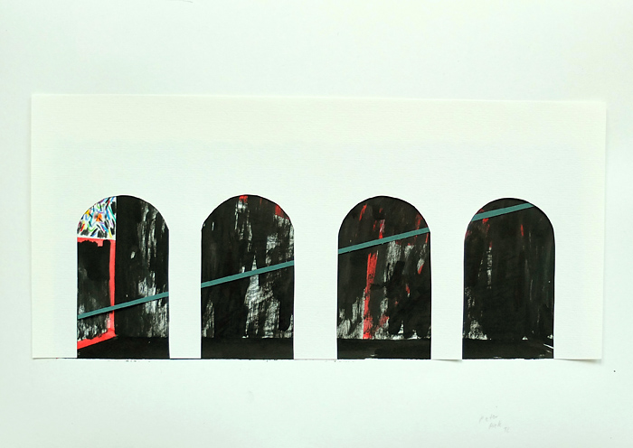 Sketches for Barcelona Dark Room Creature by Peter Piek