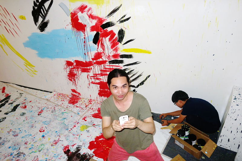 Peter Piek's Technicolor Jumping at Jing Space Gallery Gunagzhou