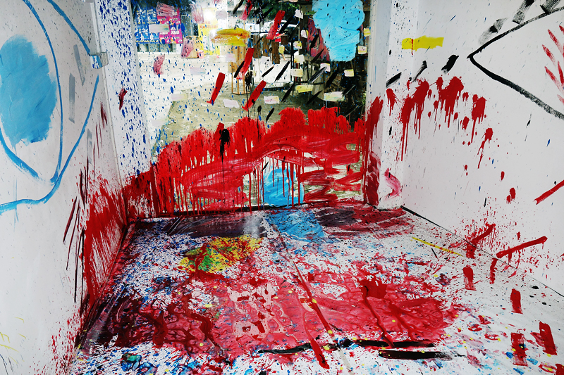 Peter Piek's Technicolor Jumping at Jing Space Gallery Gunagzhou